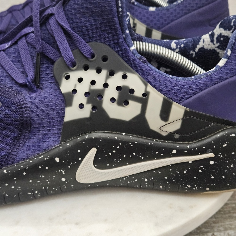 Nike Free TR 8 TCU Horned Frogs Running Shoes‎ AR0411 500 Purple Men's Sz 13 - Picture 8 of 14